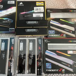 Ddr5 Ram Corsair Gskill Silicon Power