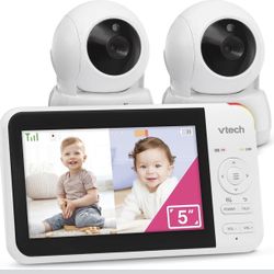 Vtech Baby Monitor With 2 cameras & Audio