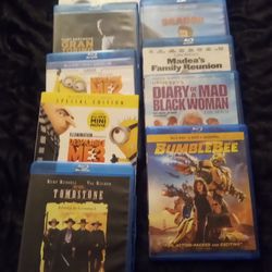 BLU-RAY AND DVD'S