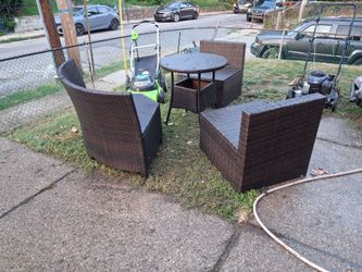 Outdoor Wicker Patio Furniture Set