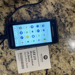 Motorola LEX L11 Mission-Critical LTE android Device
