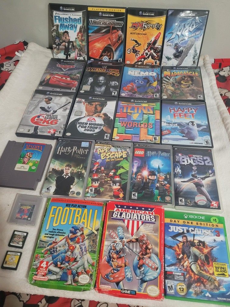 Gamecube-Psp Lot