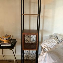 Wine holder and shelf