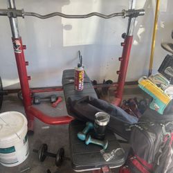 Weight Bench/ Squat Rack