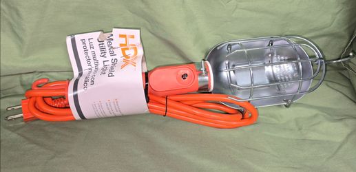 HDX Metal Shield Utility Work Light