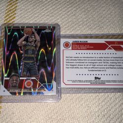 NBA Card Lot w/ Bronny James Holo + Jared McCain #68/99 + Optic Inserts (Donruss Optic / Topps Chrome)