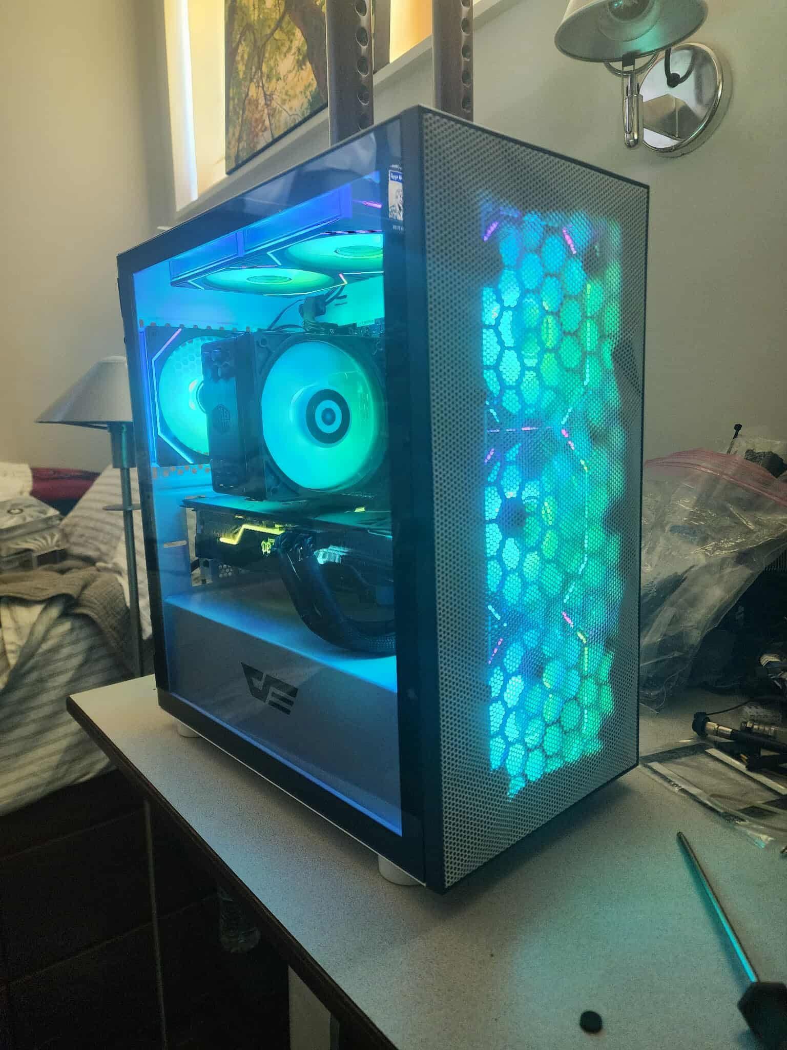 Freshly Built AMD Ryzen 7 Gaming PC Desktop with RX 5700XT