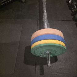 45lbs Barbell And Weight