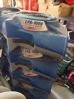 Commercial Air Mover Blower Fan Lot of 6