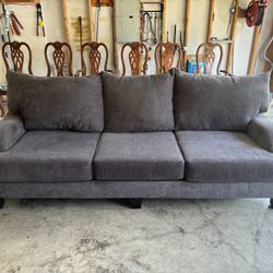 Gray Couch/Sofa And Loveseat