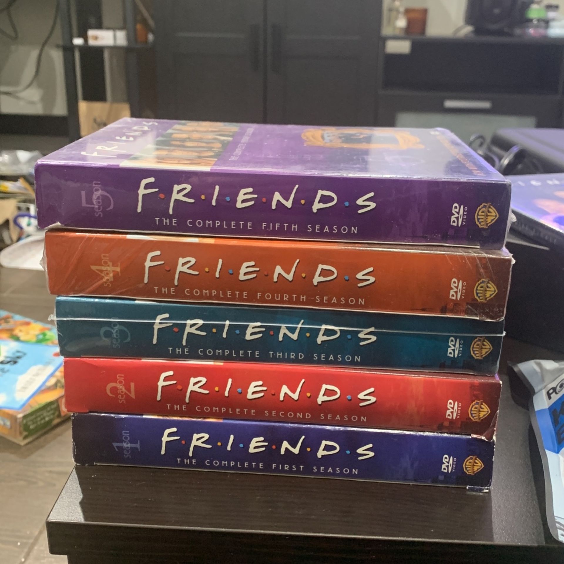Friends DVDs Seasons 1-5