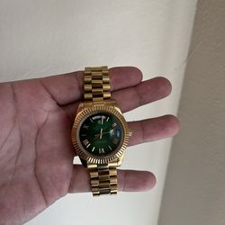 41mm gold daydate w/box