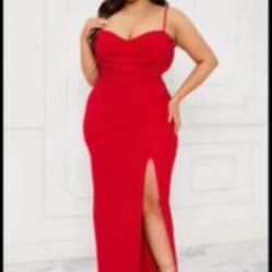 Red Dress (Size 1X)