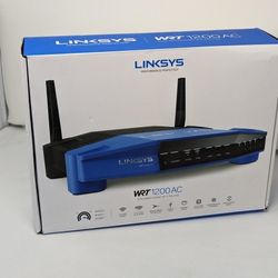 Linksys WRT1200AC AC1200 Gigabit Router DD-WRT OPENVPN 2.4ghz 5ghz 802.11ac
