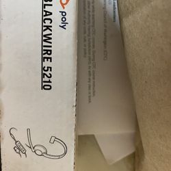 Black wire 5210 USB C Headset