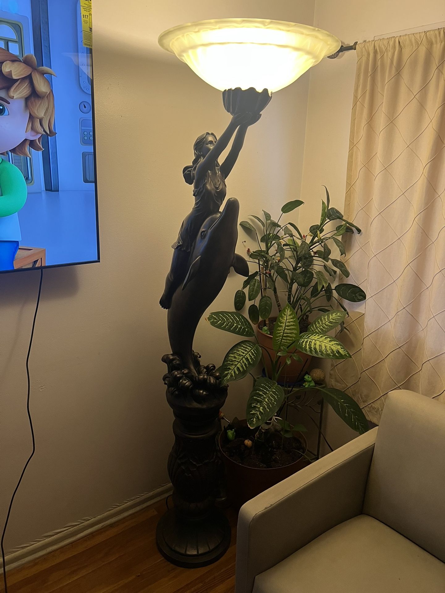 Antique Tall Lamp
