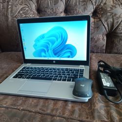 Laptop HP Elitebook Folio 9470m-core i5-8gb Ram-128gb HD SSD Solid-goo-d For Studen-ts.