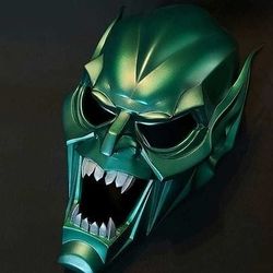 3d Printed Green Goblin Helmet For Cosplay/ Display