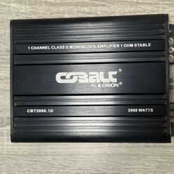 Orion cobalt bass amplifier🔊🔊📍📍