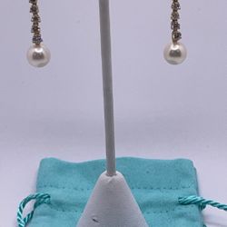Tiffany & Co. Diamond and Pearl Earrings