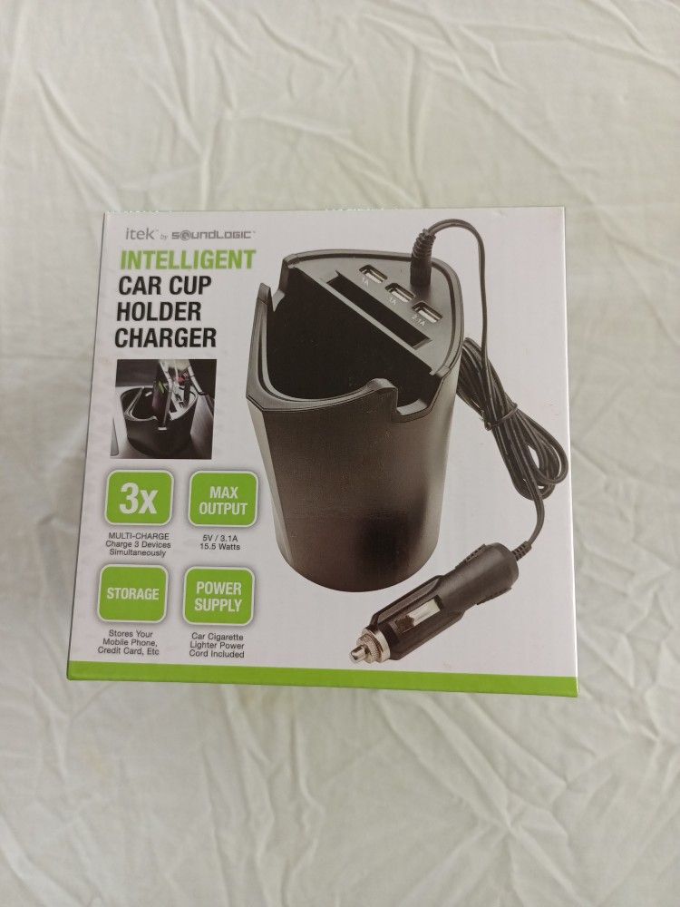 Car Cup Holder Charger 