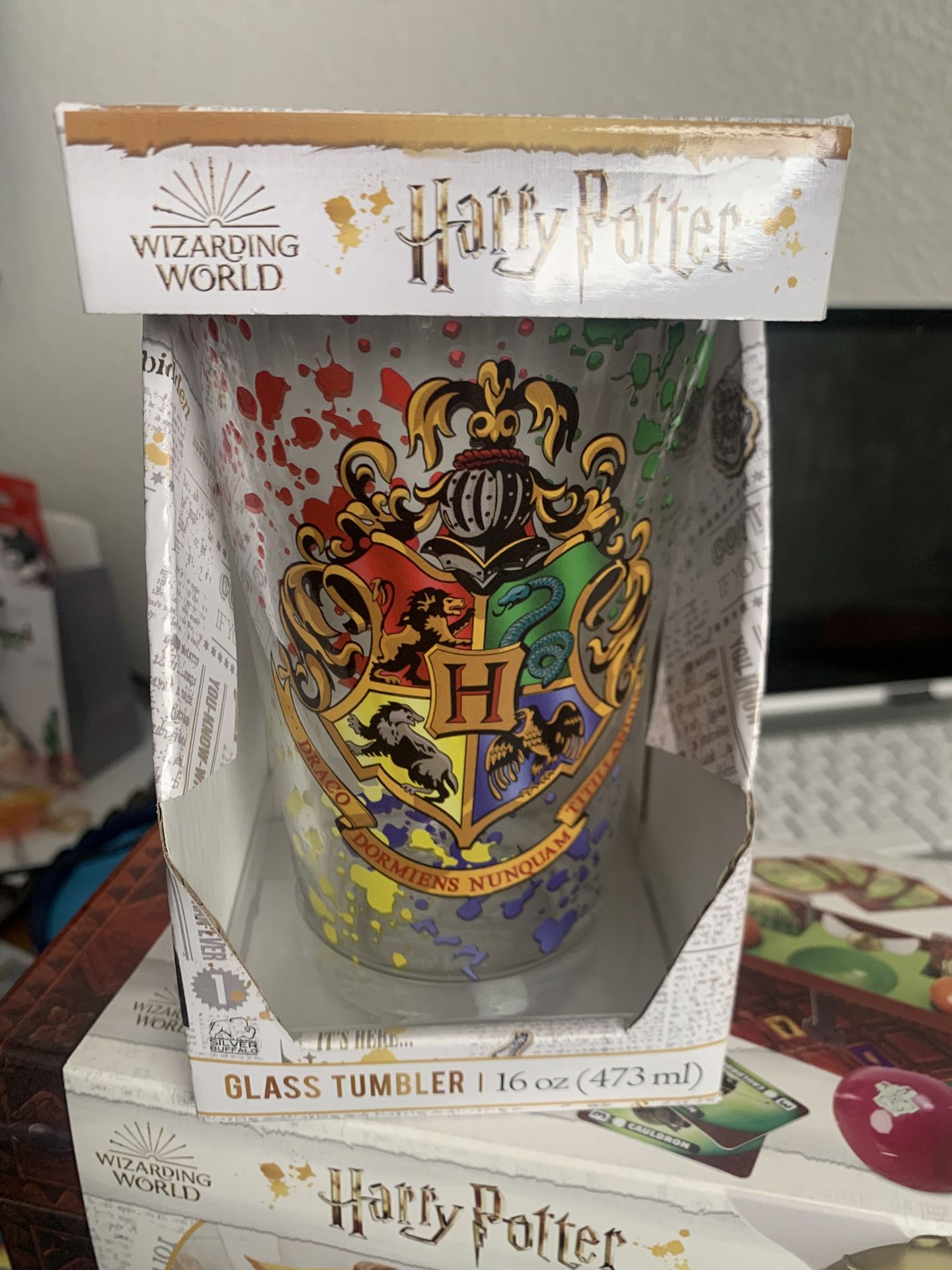 Harry Potter Collectible Glass Cup