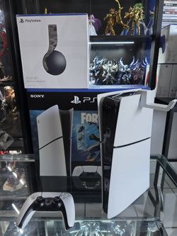 PS5 DIGITAL + HEATSET PULSE WIRELESS Y UN CONTROL