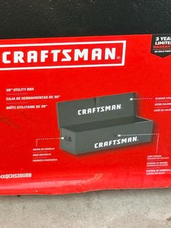 Craftsman 30-Inch Utility Box CMXQCHS30UBB