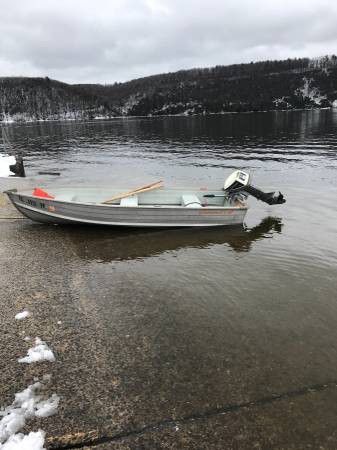 Aluminum Boat And Motor - On Hold Until 7/21