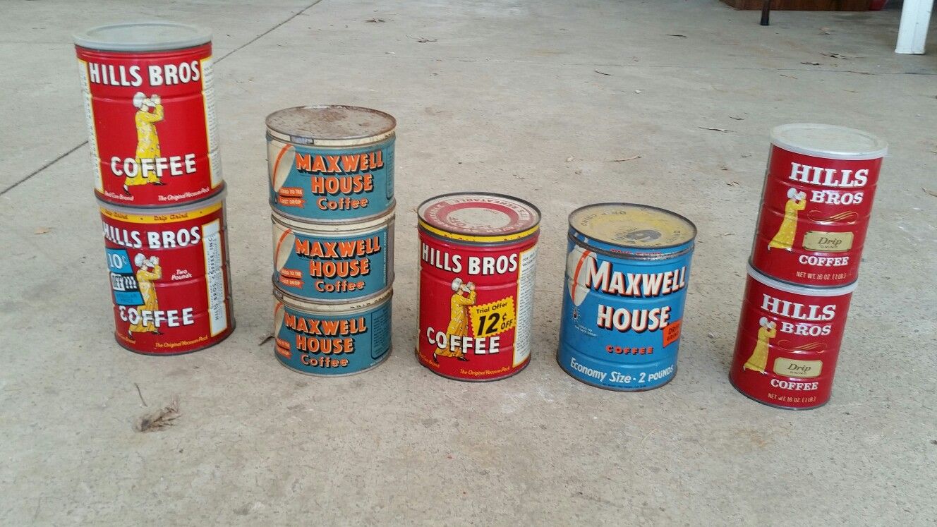 Old coffee cans for Sale in Medina, OH OfferUp