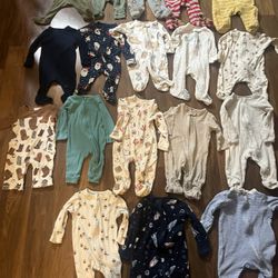 Baby boy clothes 0-3 months all for $40 more than 60 pieces 
