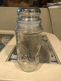 1982 Planters Mr. Peanut Glass Jar