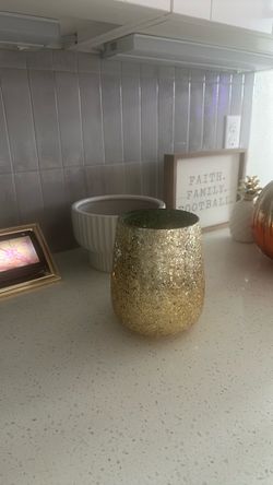 Gold vase