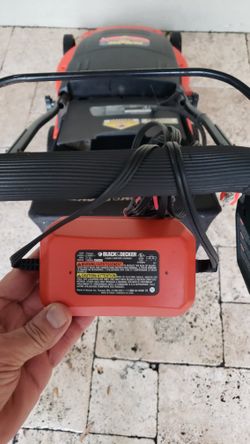 Black and decker cmm1200 lawn mower 24 volt battery charger hot sale
