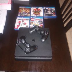 PS4 With Games 