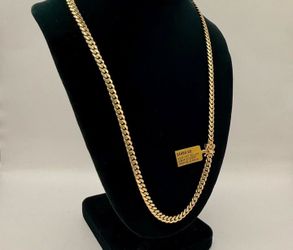 10KT Solid Gold Chain