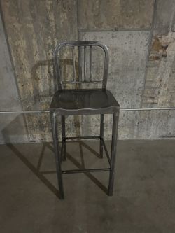 Stainless Steel Metal Bar Chairs