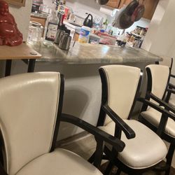 Set Of Four Bar Stools