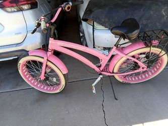 Soul Stomper Beach Cruiser Bike Pink