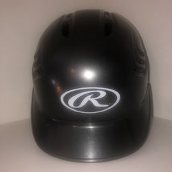 Rawlings R16J Baseball Batting Helmet/ Black Size: 6 3/8- 7 1/8 Junior