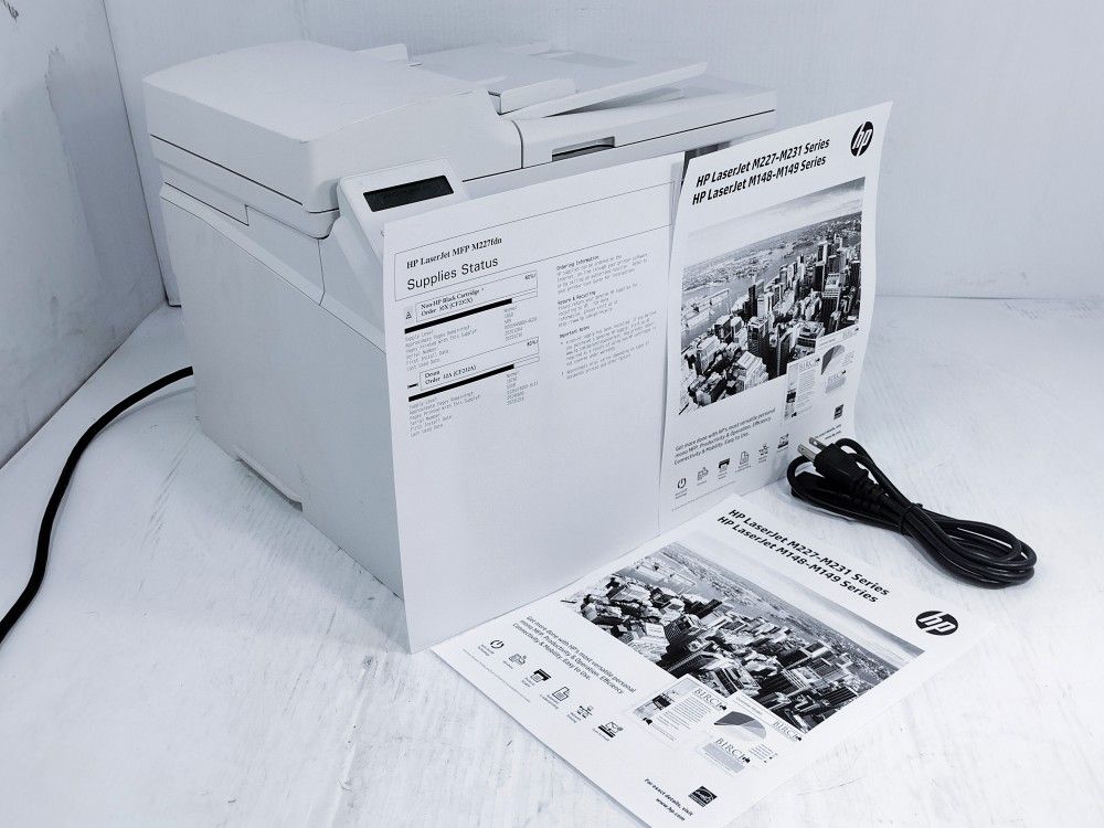 HP LaserJet Pro MFP m227fdn All in one Monochrome Laser Printer