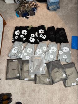 1:1 17 Pairs Essentials and Denim Tears Shorts