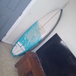 Surfboard 6'2" Five Fin Futures Poly