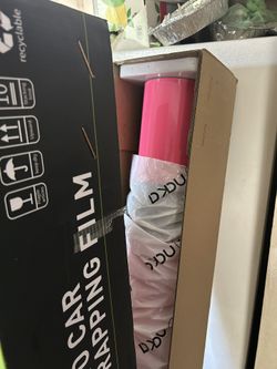 Pink Car Wrap 