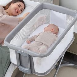 NEW baby bassinet foldable bassinet travel bassinet free delivery 🚗 Nueva cuna para viajar portatil moises altura ajustable
