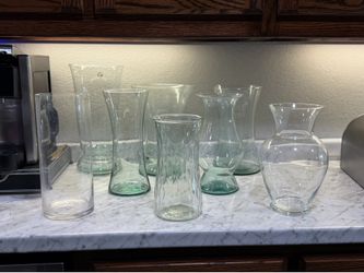 Glass vases
