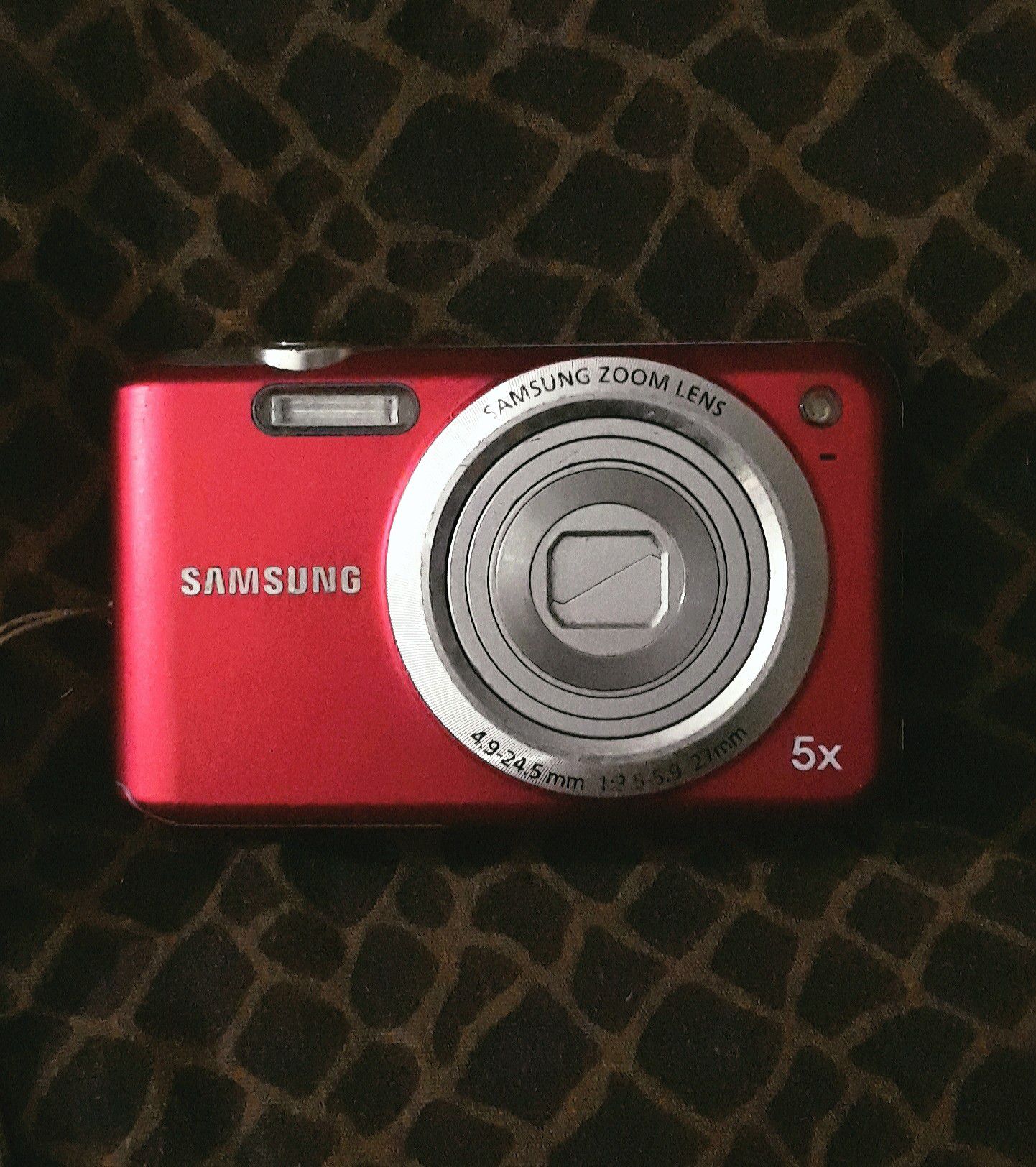 Samsung SL600 Digital Camera (Red)