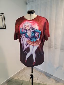 Rosario + Vampire Moka Akashiya Anime Graphic T-shirt