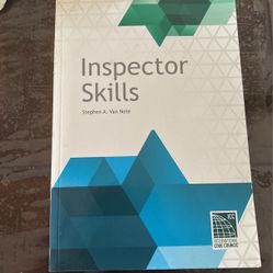Inspector Skills Book 