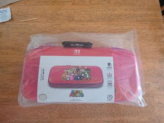 PowerA Slim Case for Nintendo Switch 2 - Mario and Friends, Officially Licensed, Protective Case, Holds 10 Game Cards, Padded Screen Protector, Built-